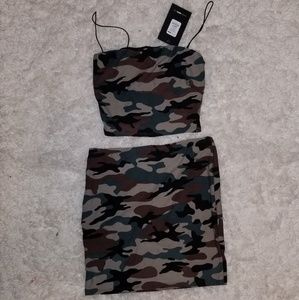 Fashionnova Love Is War Camo Set